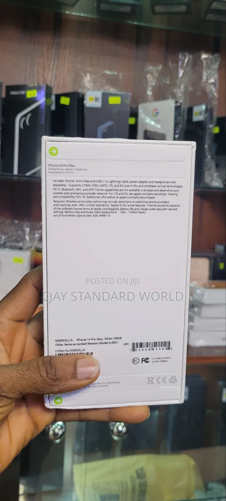 New Apple iPhone 14 Pro Max 128 GB Silver
