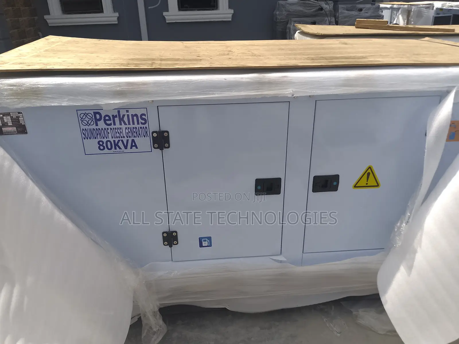 Industrial Perkins 80kva Soundless Generator