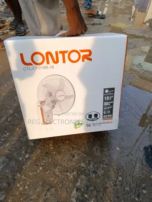 Brand New Rechargeable 16" Fan