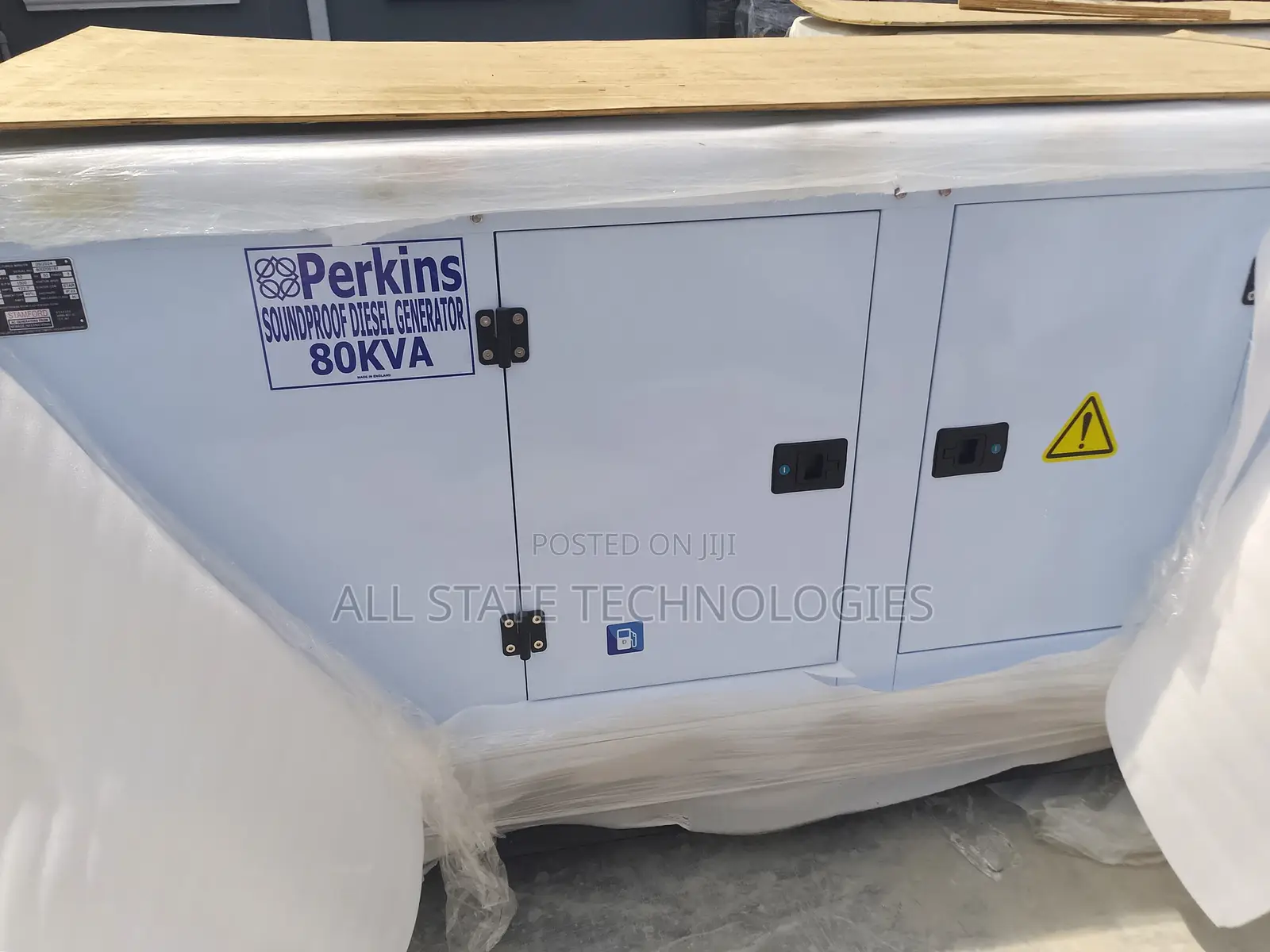 Perkins Engine 80kva Soundproof Generator (New)