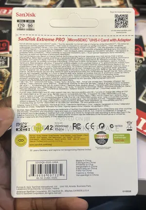 Scandisk Professional Memory Card