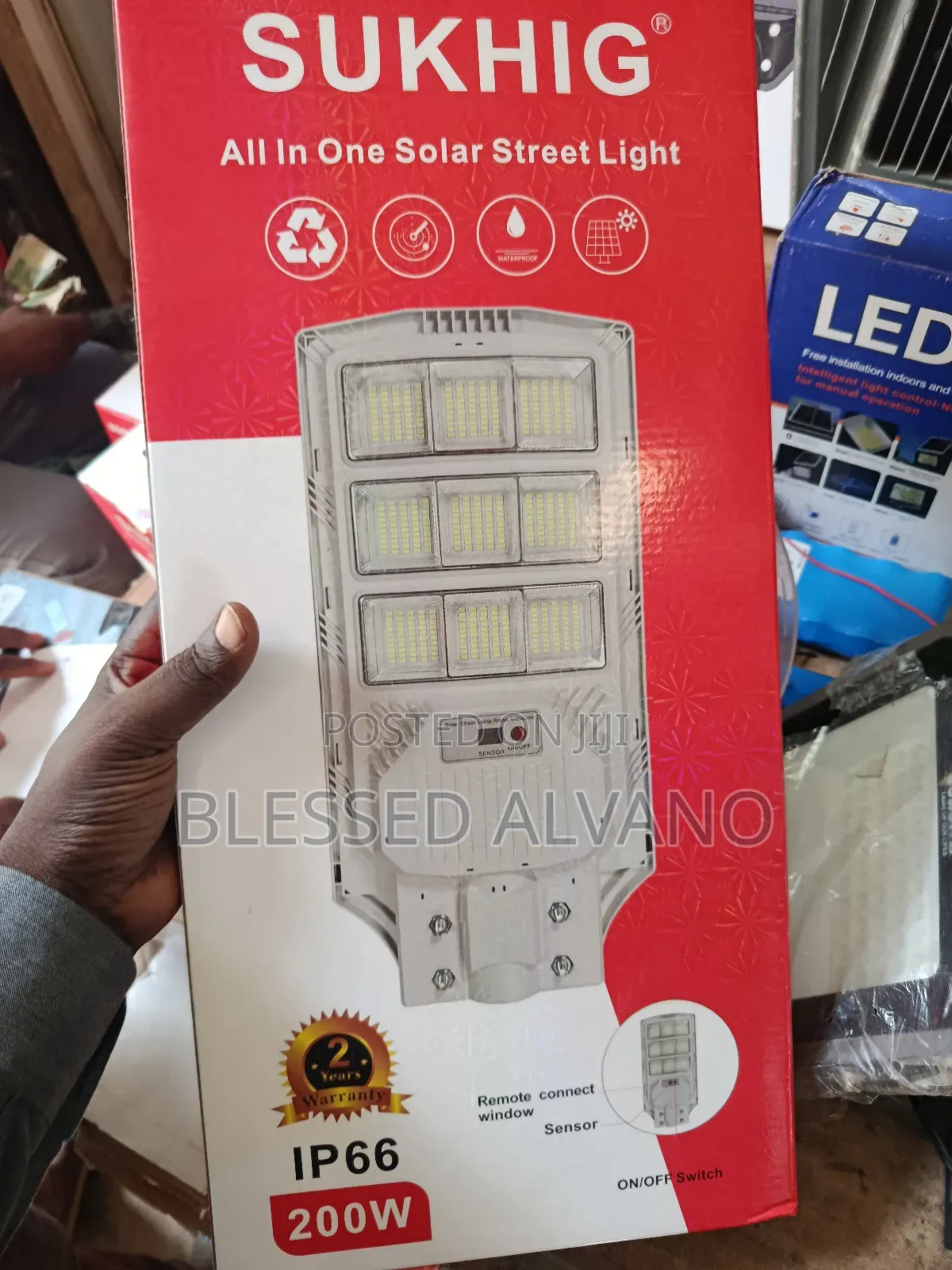 200w Sukhig Solar Street Light