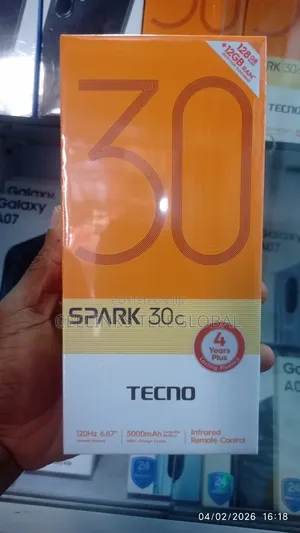 New Tecno Spark 30C 128 GB Green