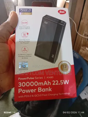 30000amh Itel Power Bank
