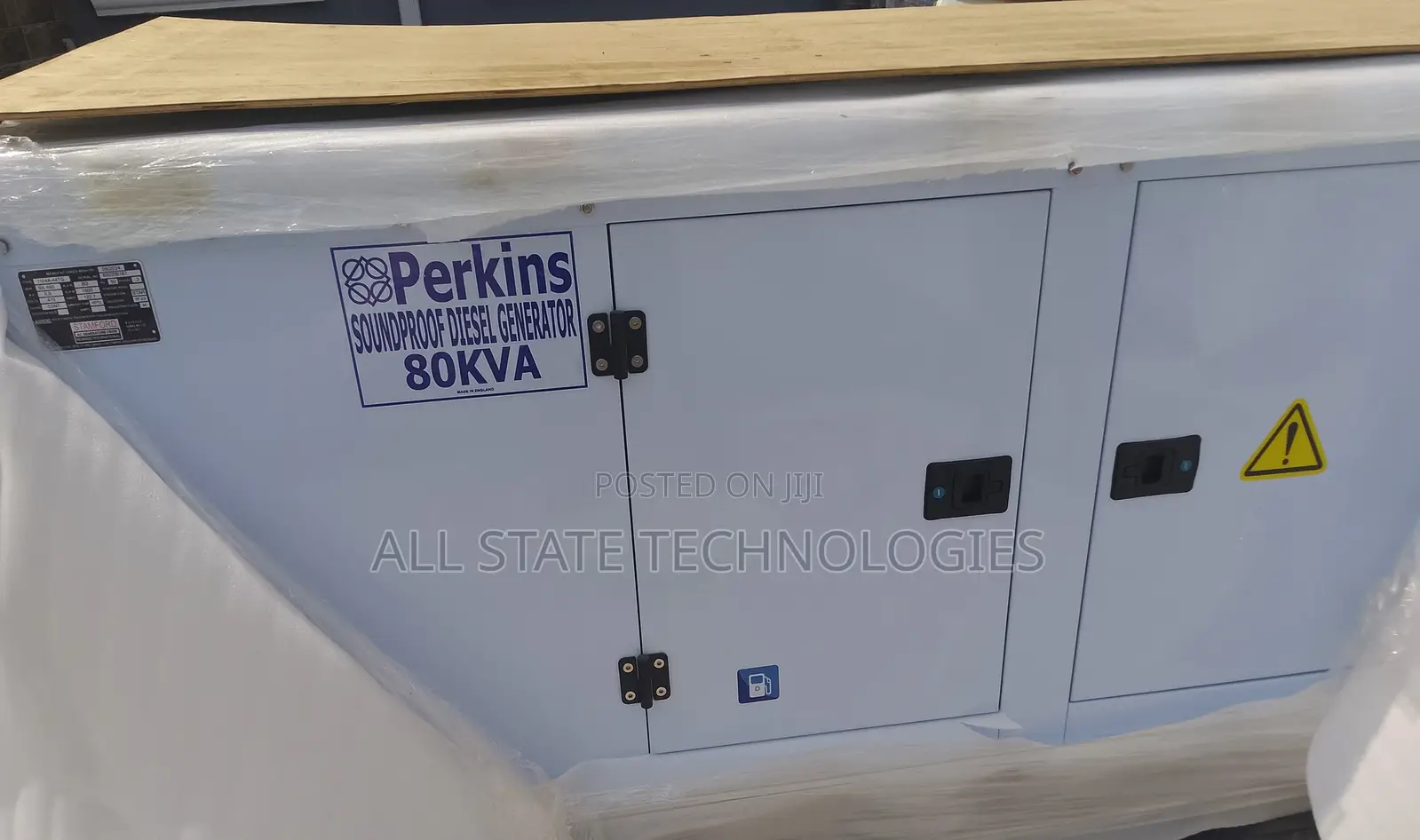 Heavy Capacity Perkins 80kva Soundproof Generator