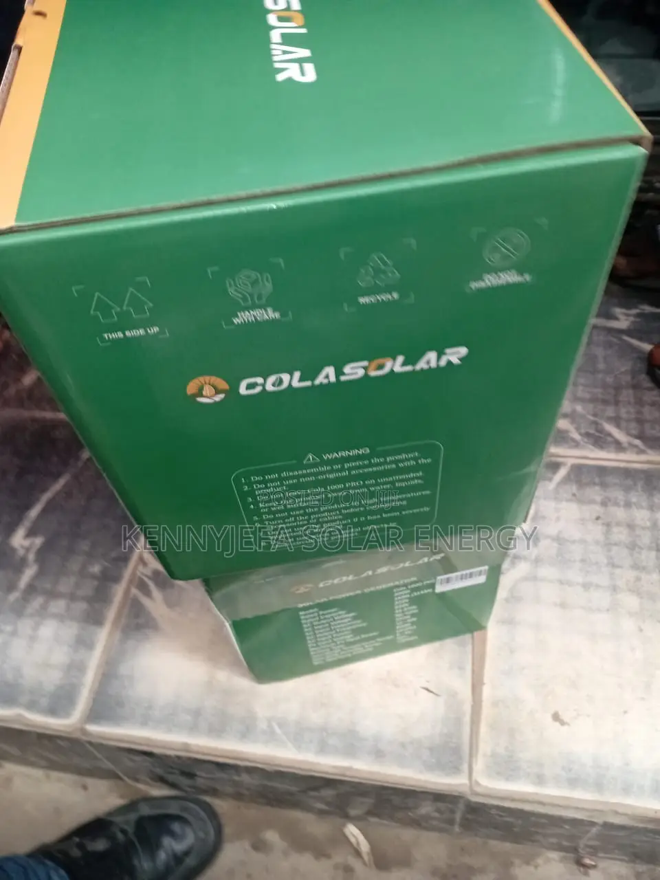 1kwh Pro Colasolar Generator With 200w Panel Is Available