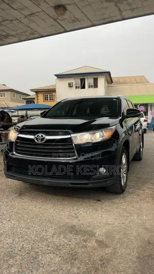 Toyota Highlander Limited Platinum 4x4 V6 (3.5L 6cyl 8A) 2017 Black