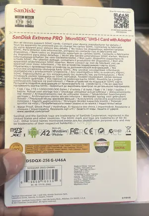 Scandisk Professional Memory Card
