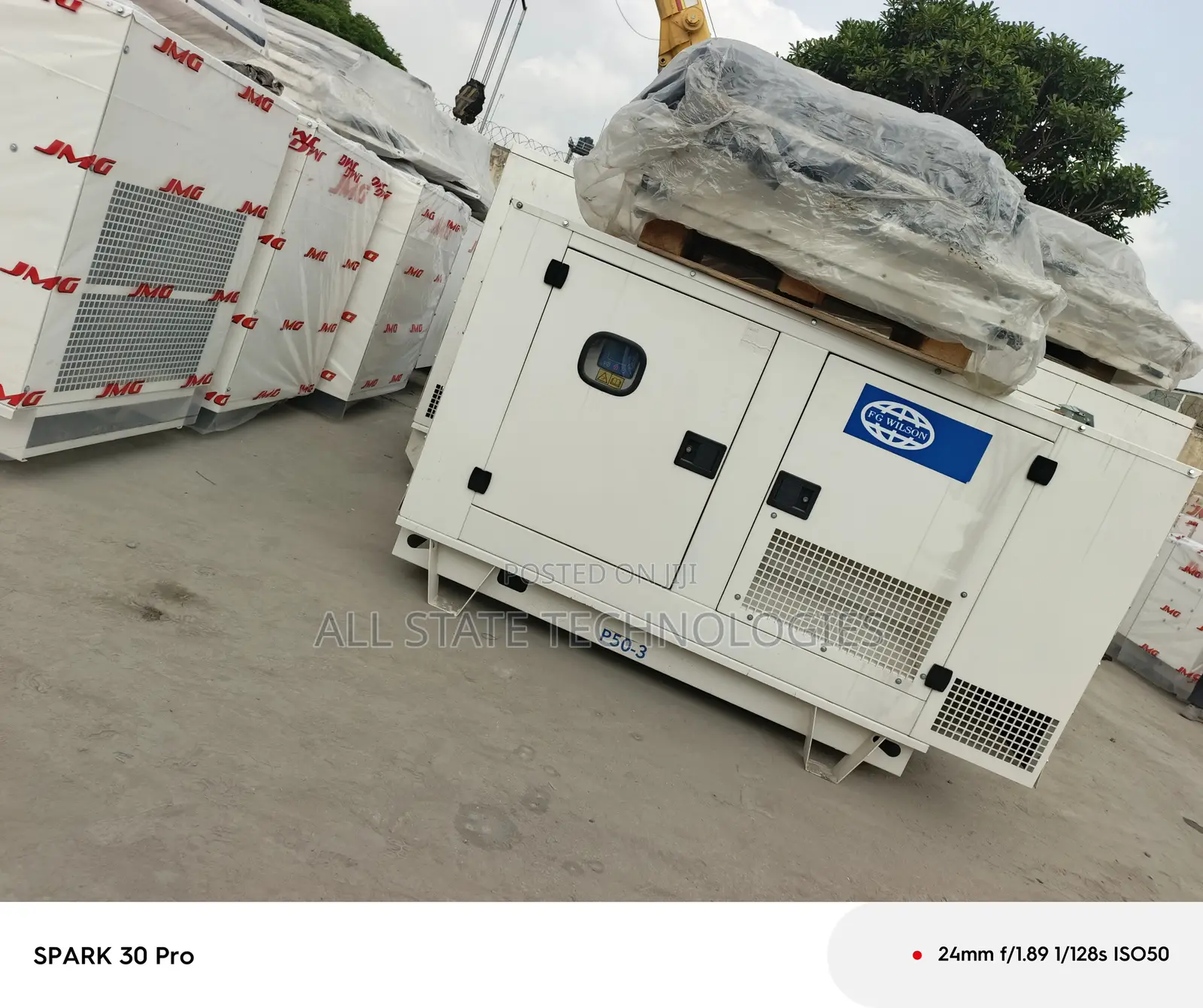 Fg Wilson 45kva Perkins Engine Diesel Generator – Silent Enclosure