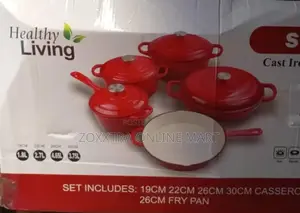 9pcs Cast Iron Cookware Set