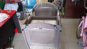 New Born Baby Cot Plaid With Frills