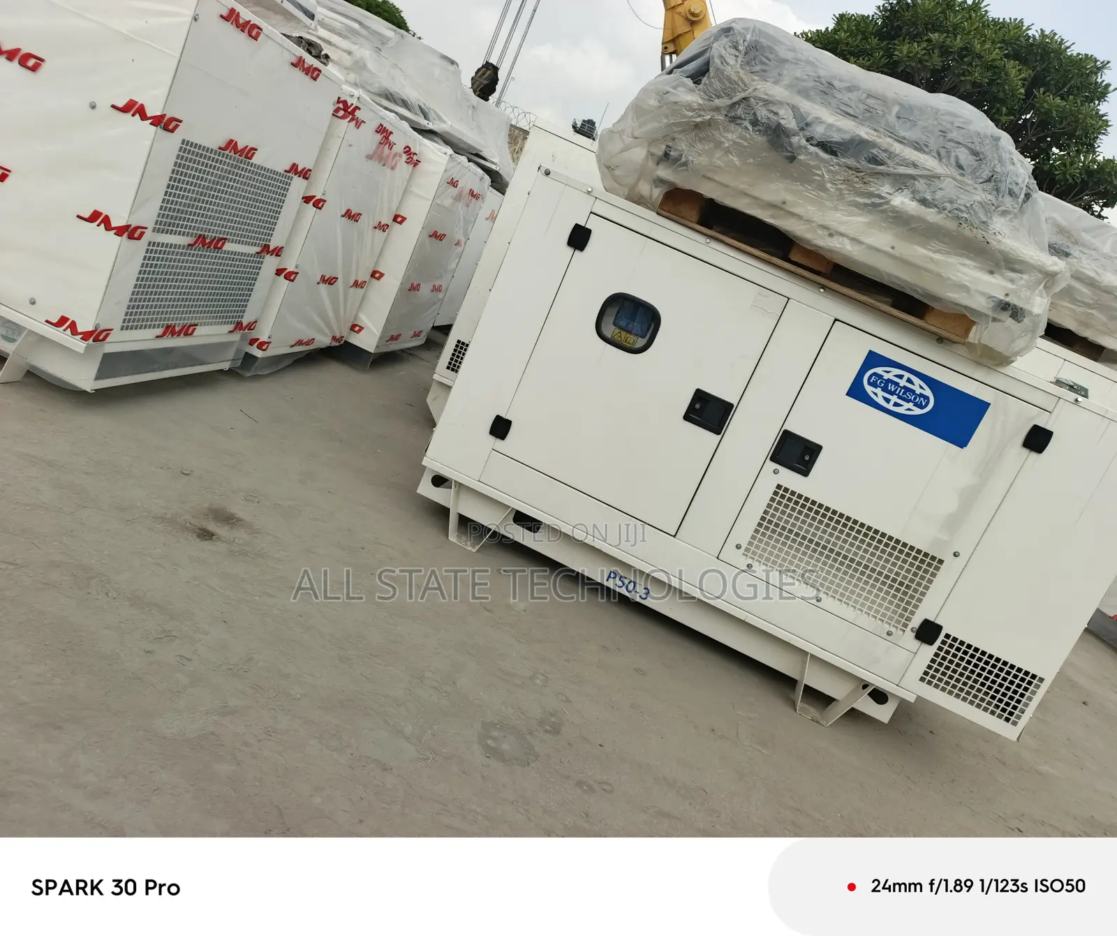 Fg Wilson 45kva Soundproof Perkins Generator Set