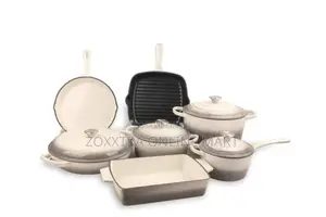 11pcs Cast Iron Cookware Set