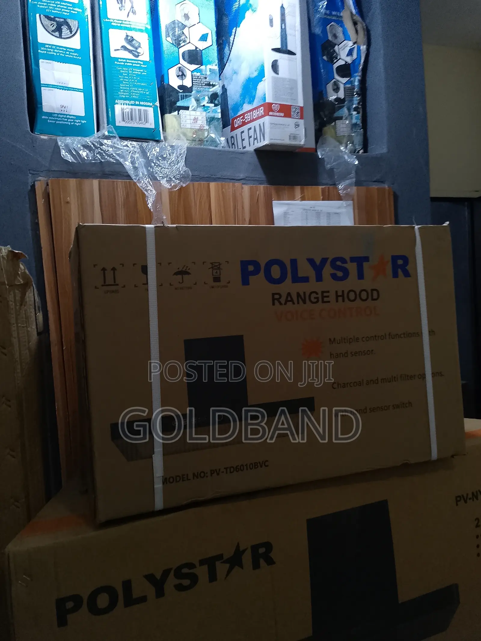 Polystar 60cm Touchless Chimney Rangehood
