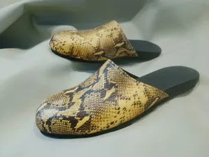 Snake Skin Half Shoes