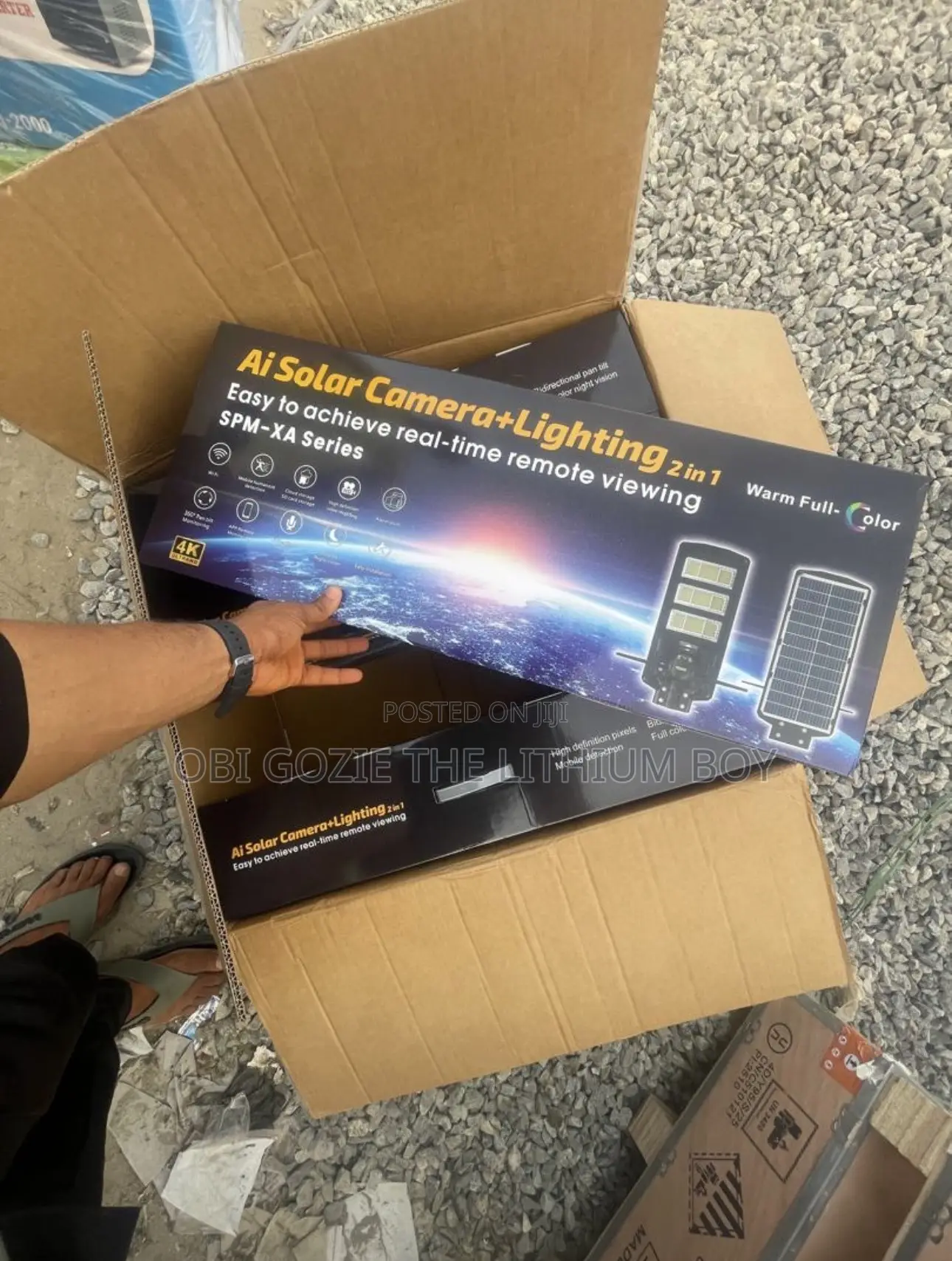 Solar Light and Solar Camera. Best Importer and Distributor in Lagos
