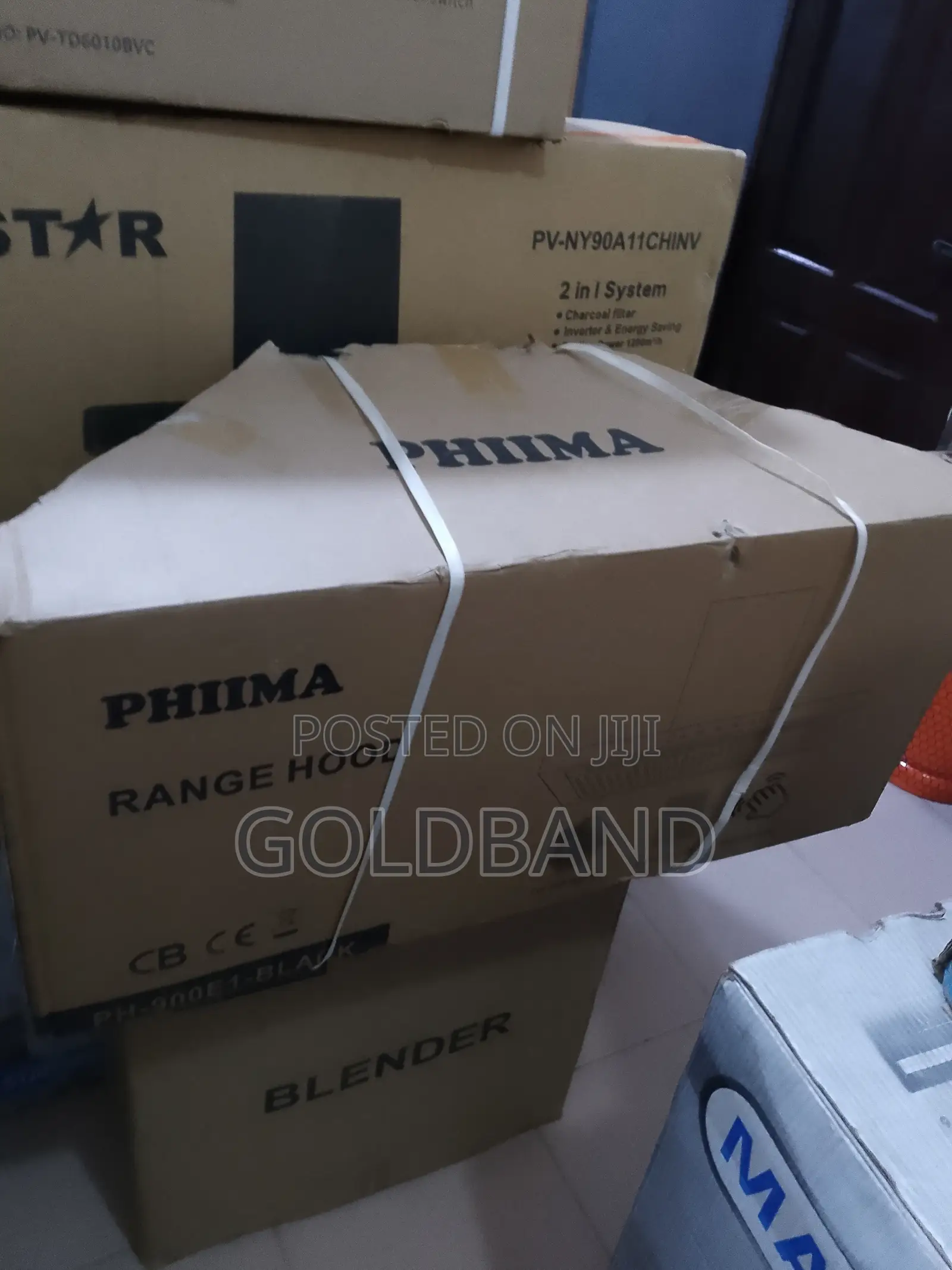 Phiima Ph-900e1-Black Rangehood