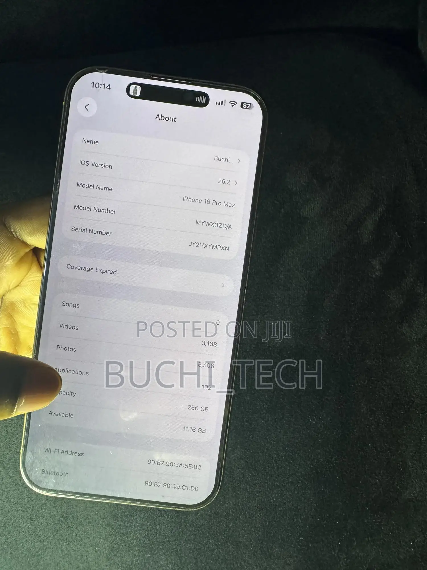 Apple iPhone 16 Pro Max 256 GB White
