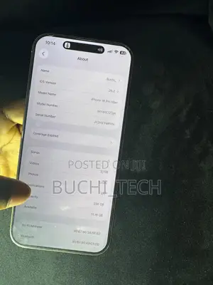 Apple iPhone 16 Pro Max 256 GB White