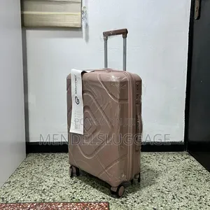 Rose Gold Hard Shell Travel Suitcase