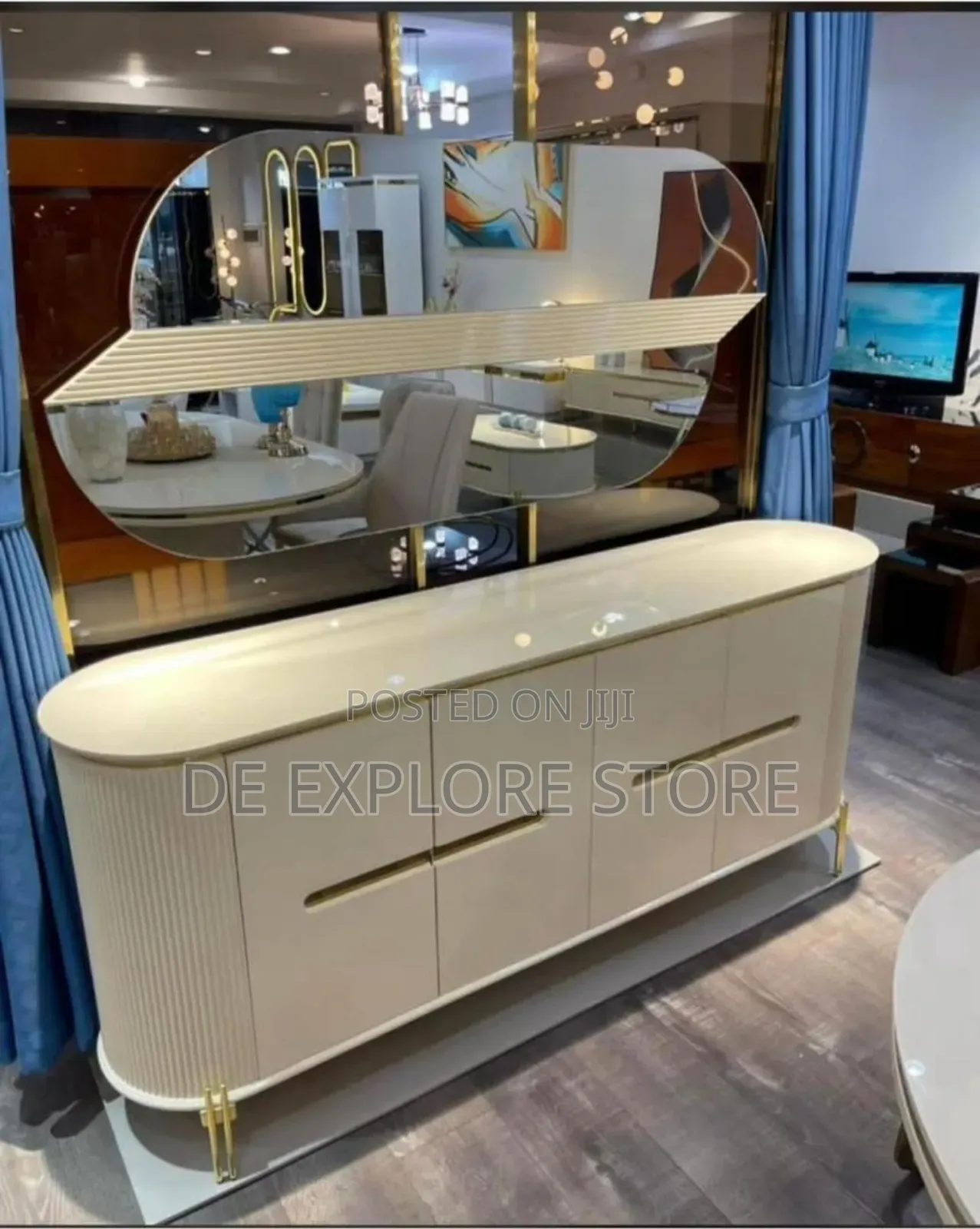 Console Table With Mirror
