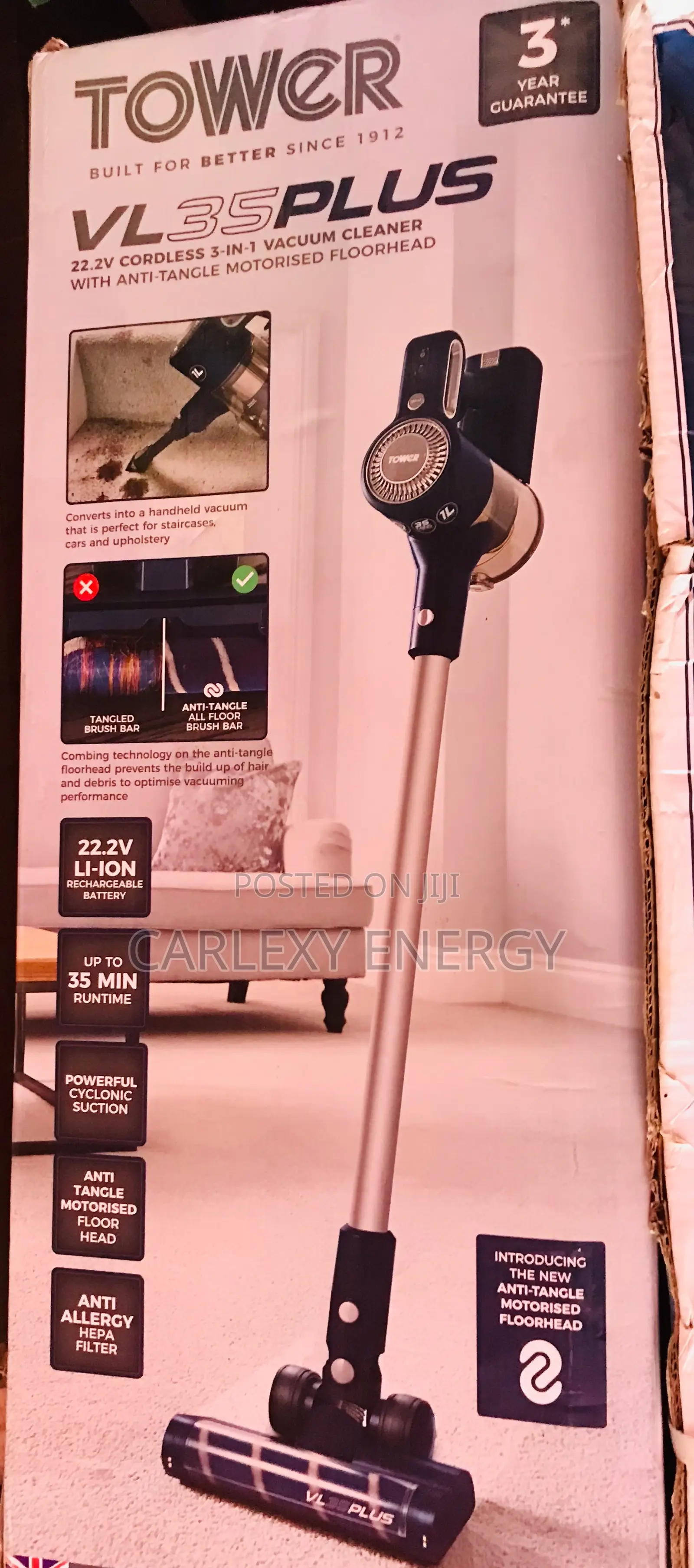 Tower Vl 35 Plus Cordless Vacuum Cleaner