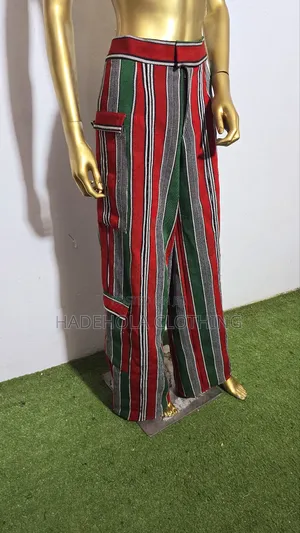 Aso-oke Cargo Trouser