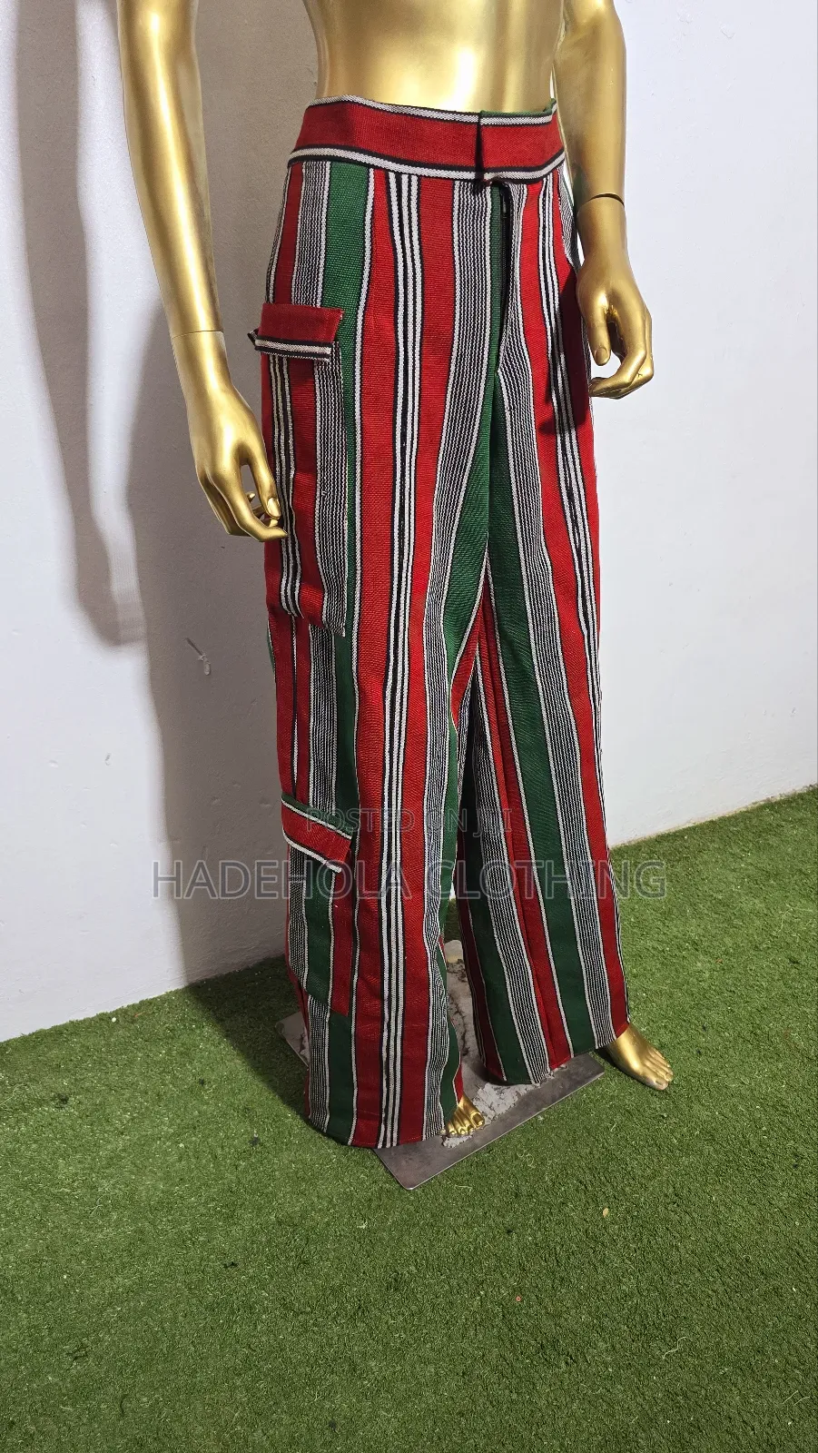 Aso-oke Cargo Trouser