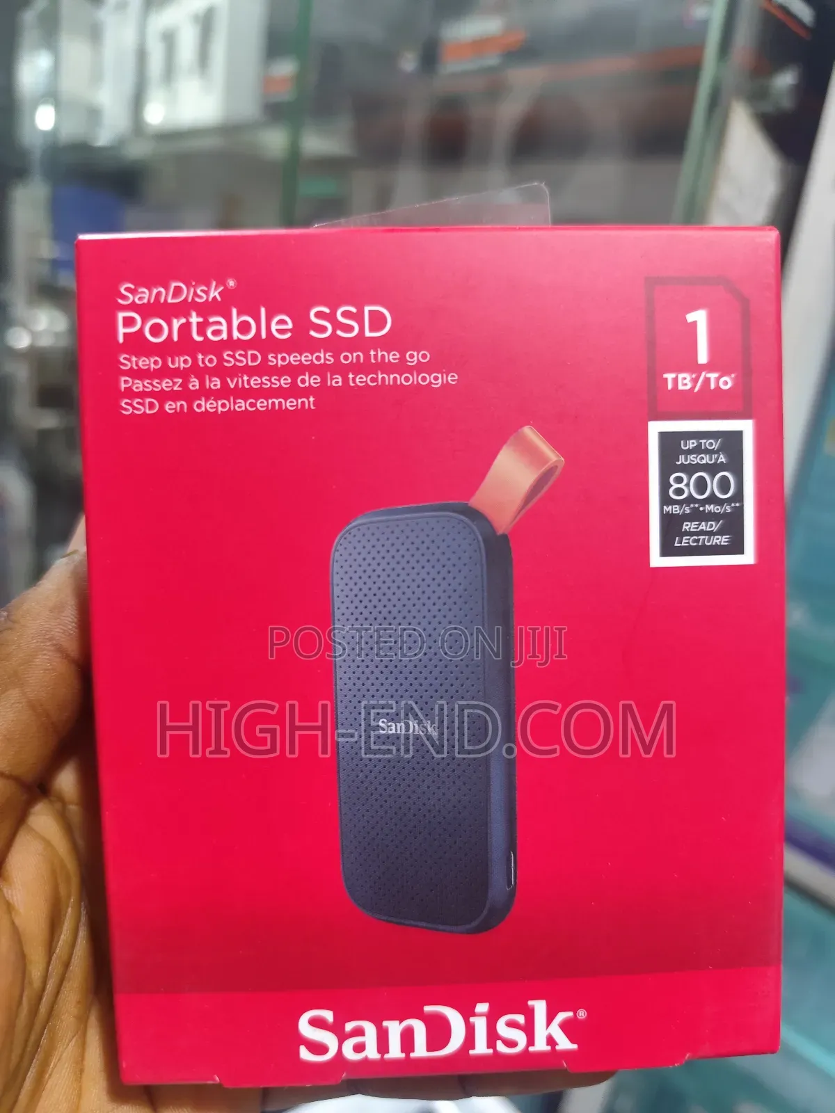 Sandisk Portable SSD 1tb 800mb/S