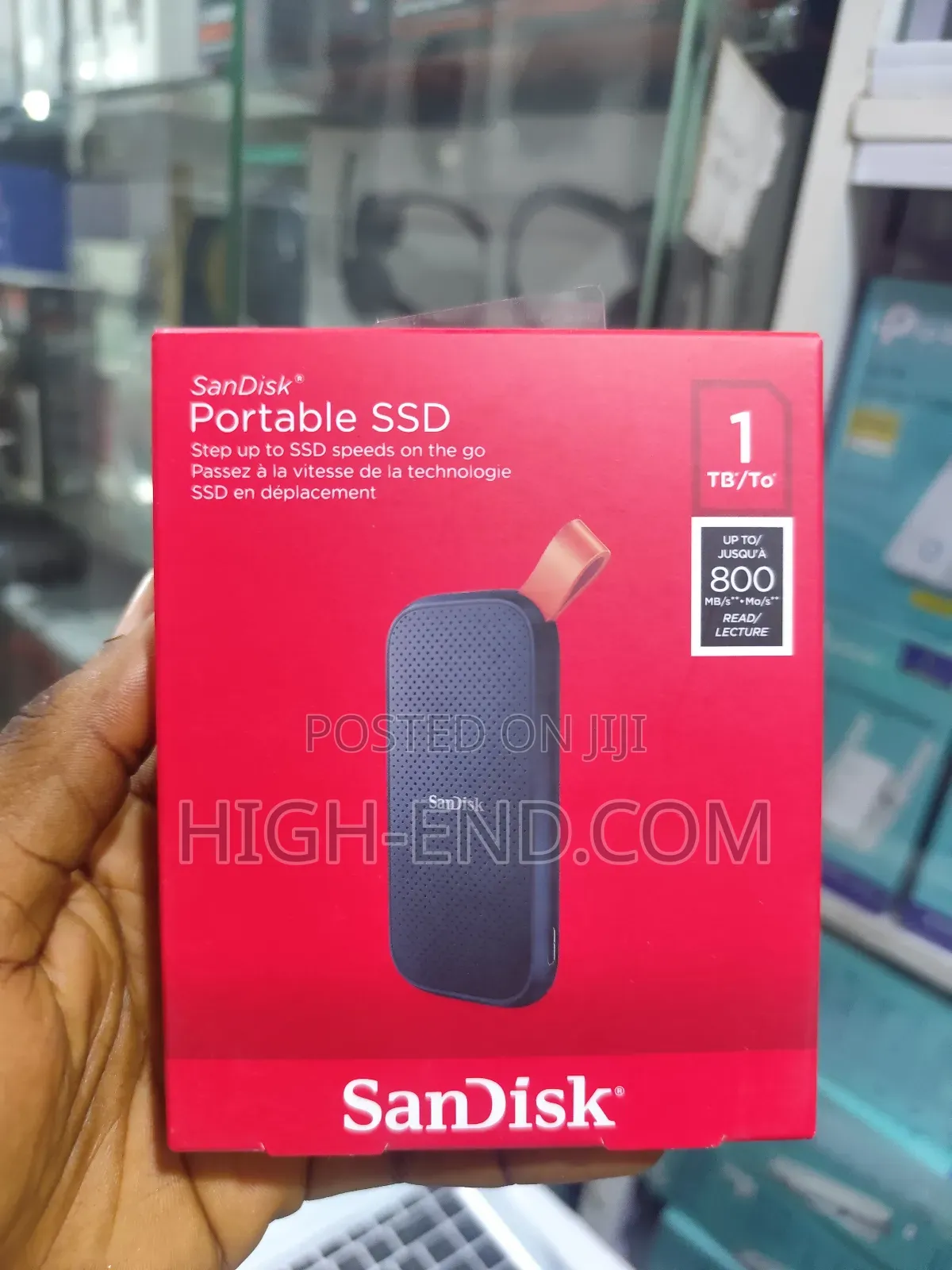 Sandisk Portable SSD 1tb 800mb/S