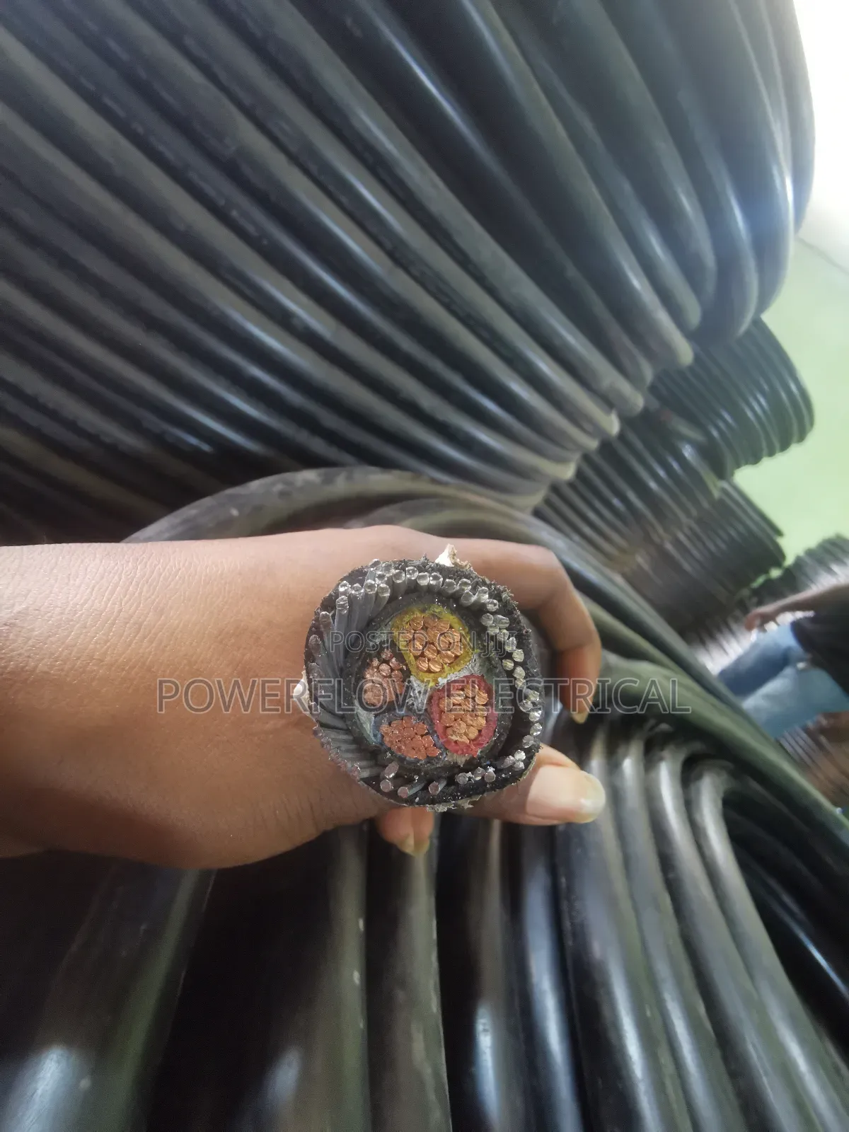 Armored Copper Cable