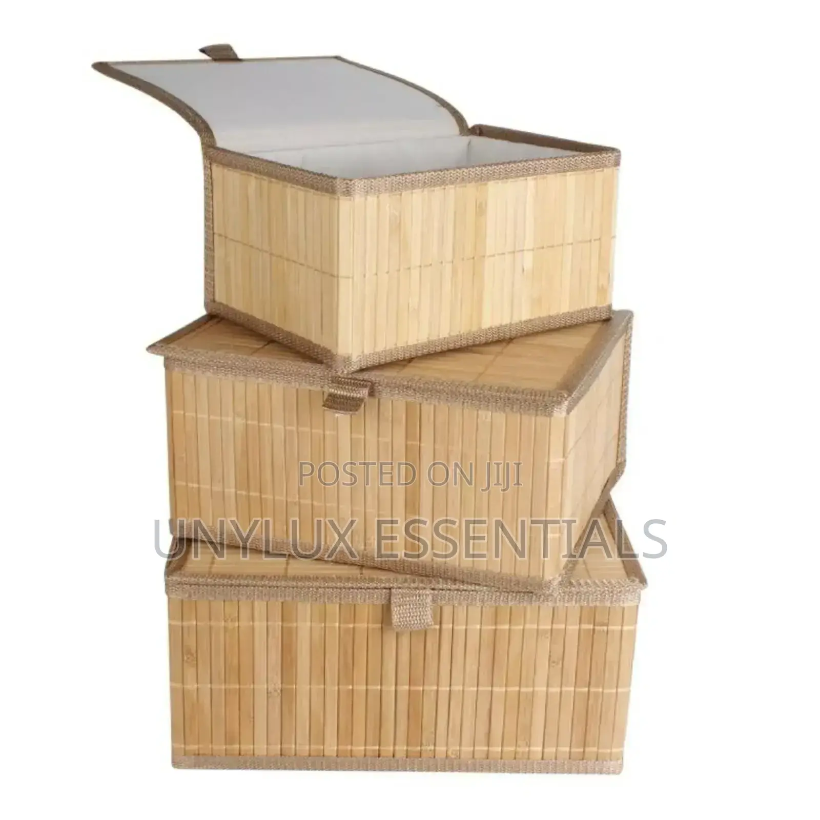 3in1 Bamboo Storage Set