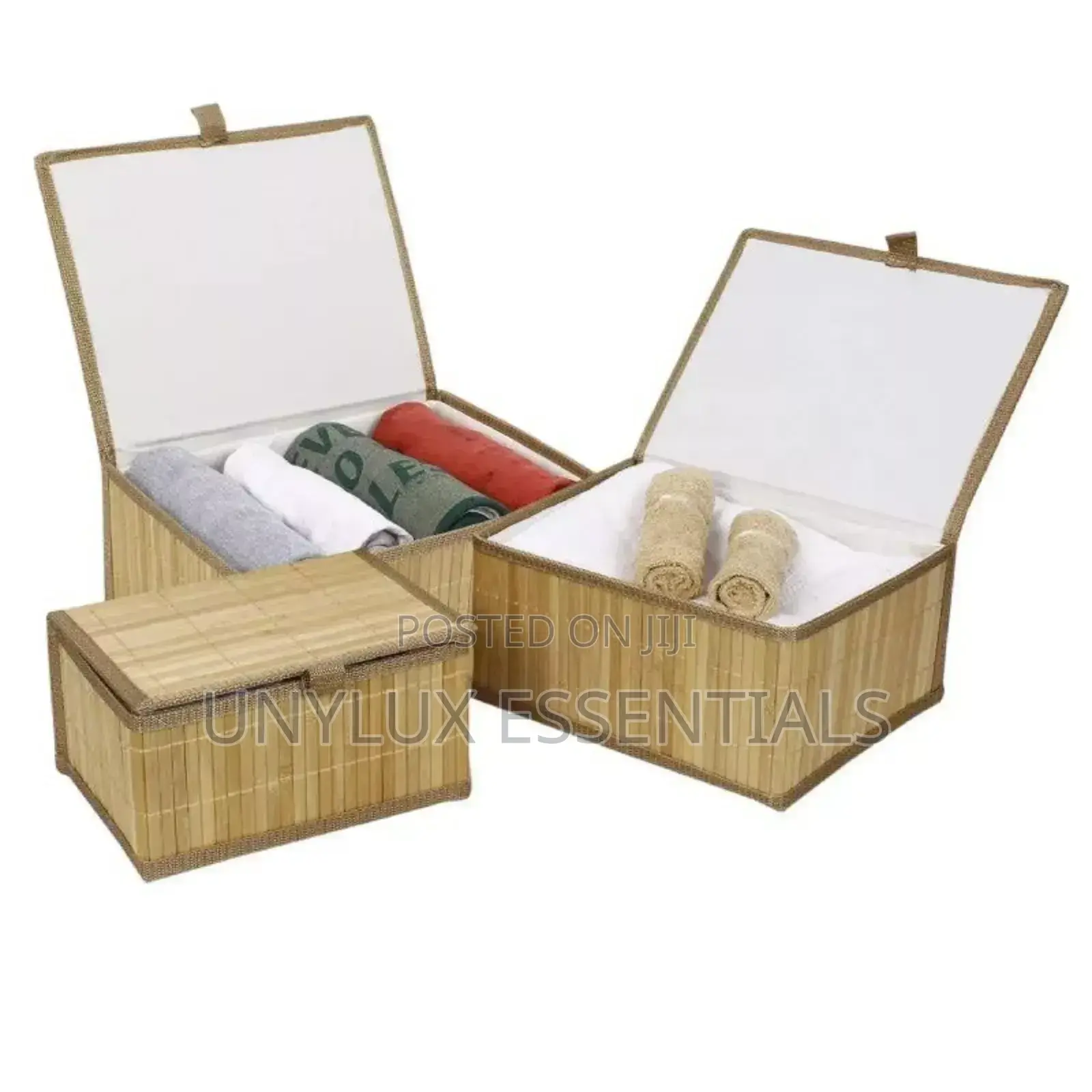 3in1 Bamboo Storage Set