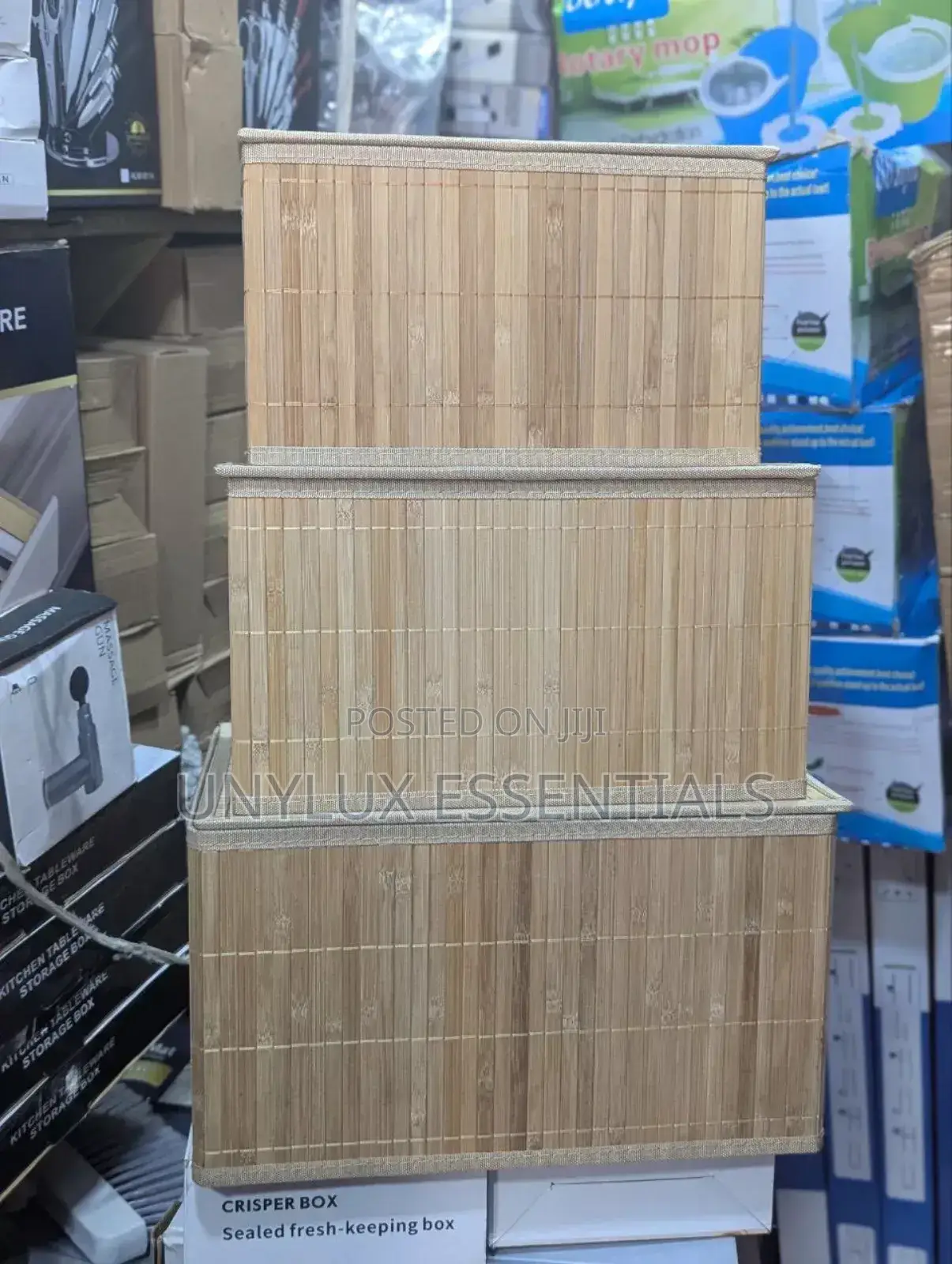 3in1 Bamboo Storage Set