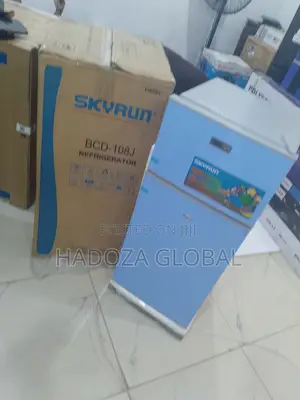 Skyrun Bcd-108j Small Family Double Door Fridge