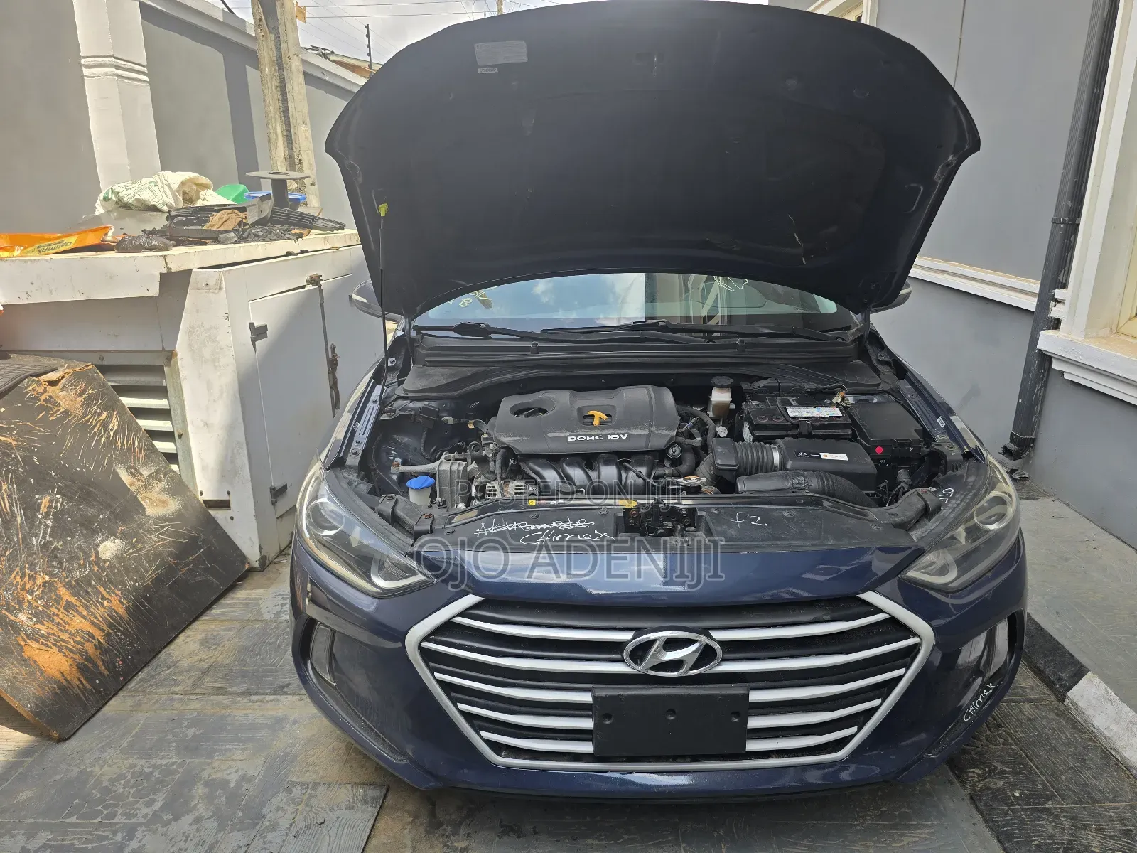 Hyundai Elantra 2017 Blue