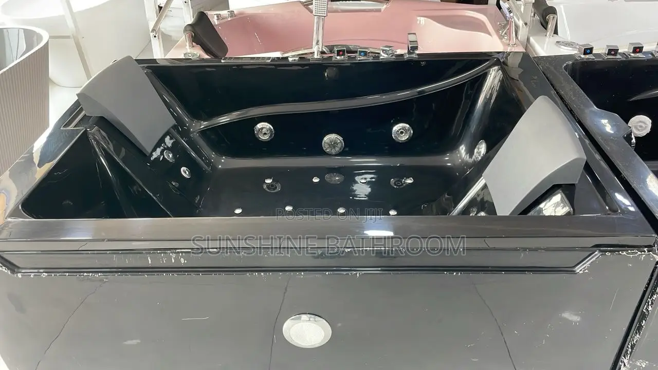 Luxury Black Jacuzzi