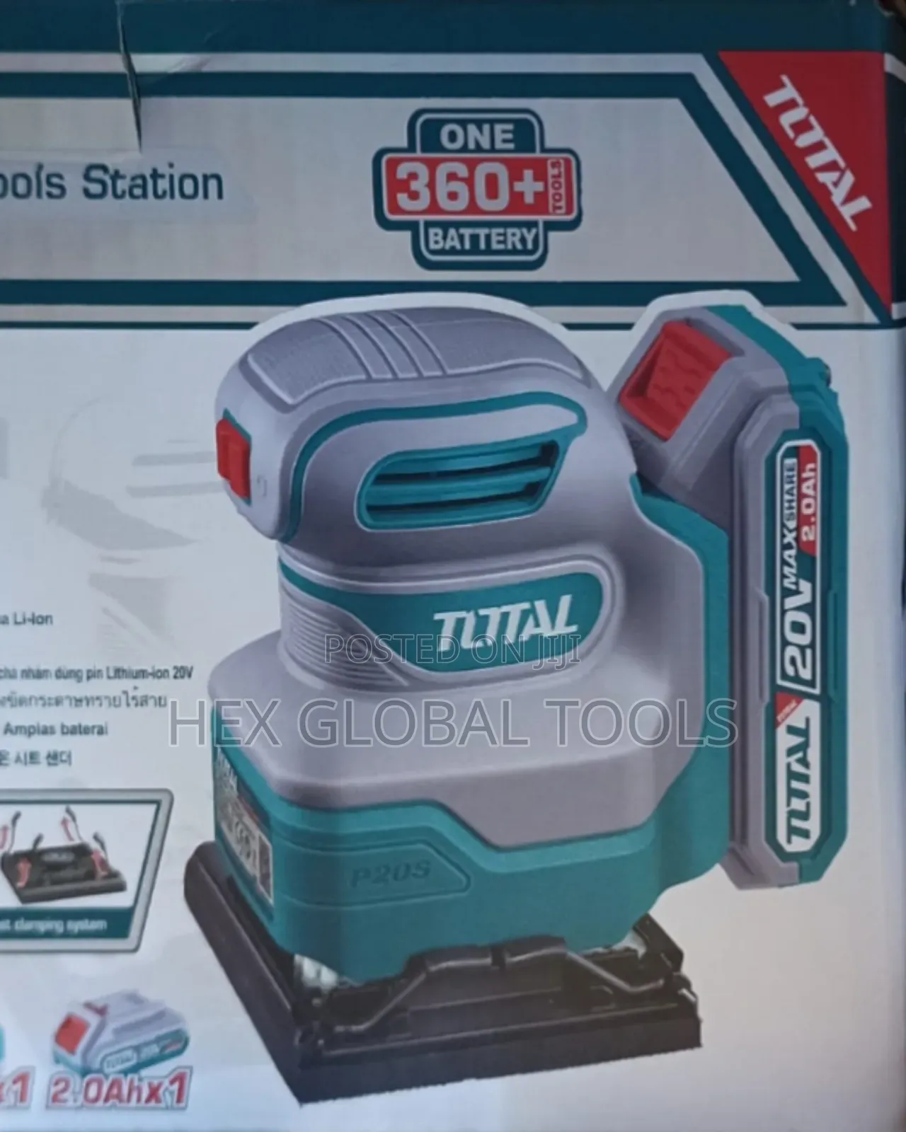 Total Cordless Sander Machine