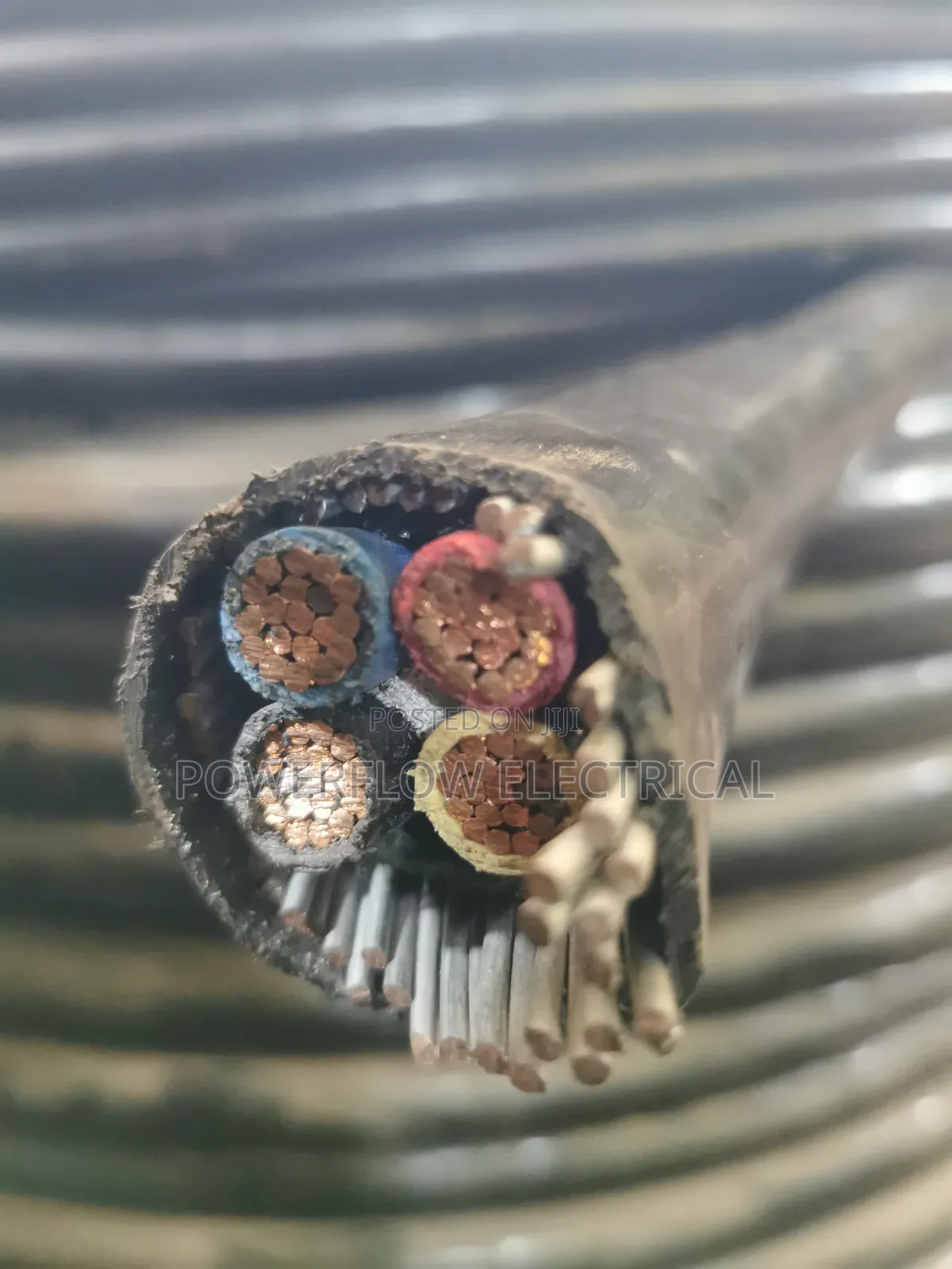 Armoured Coper Cable