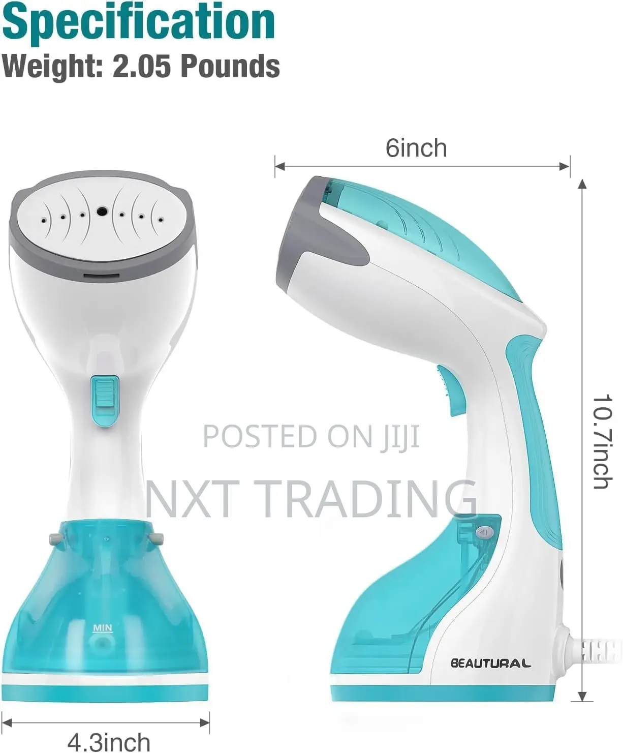 Hand Held Garment Steamer