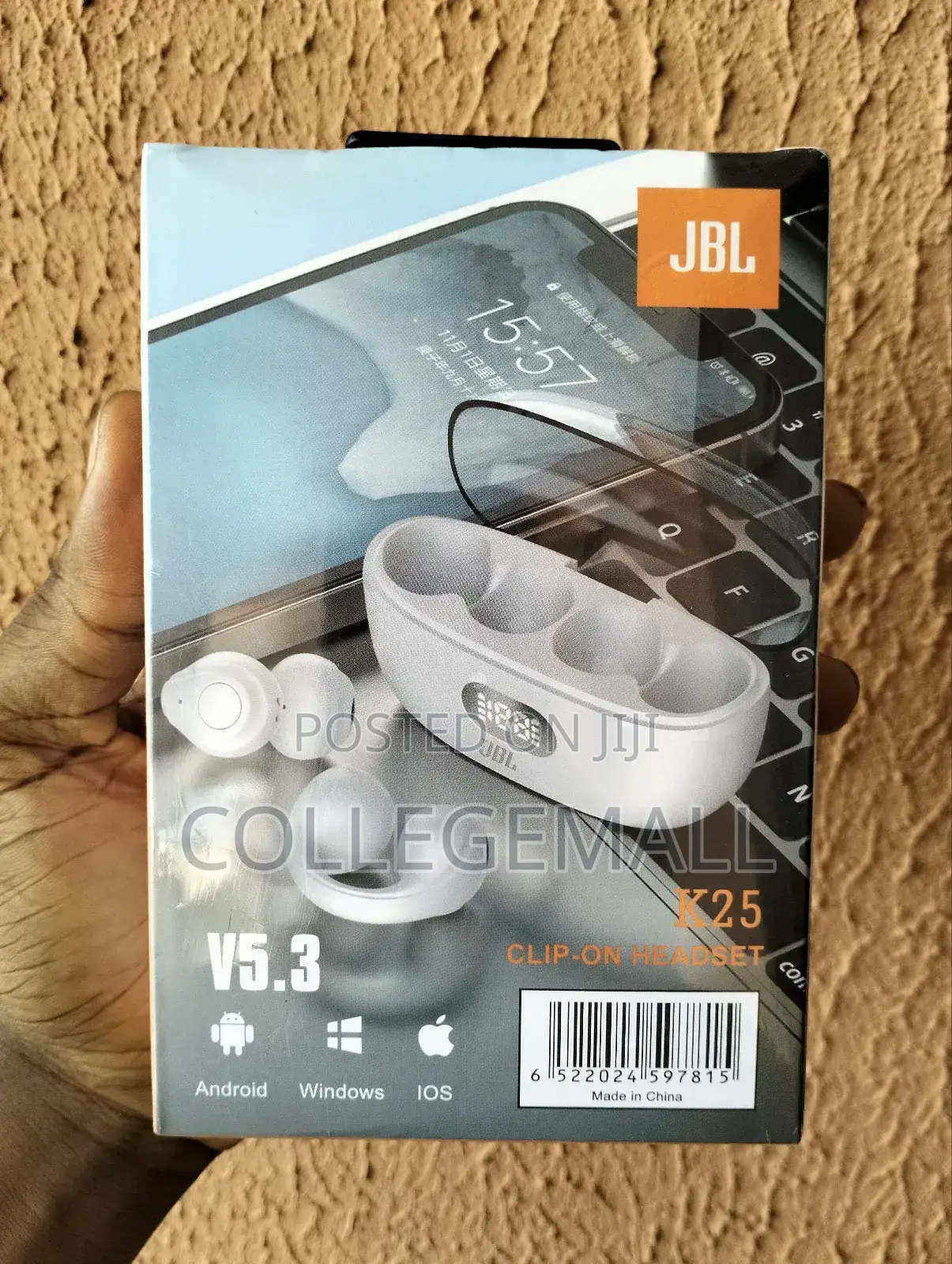 JBL Clip-on Headset