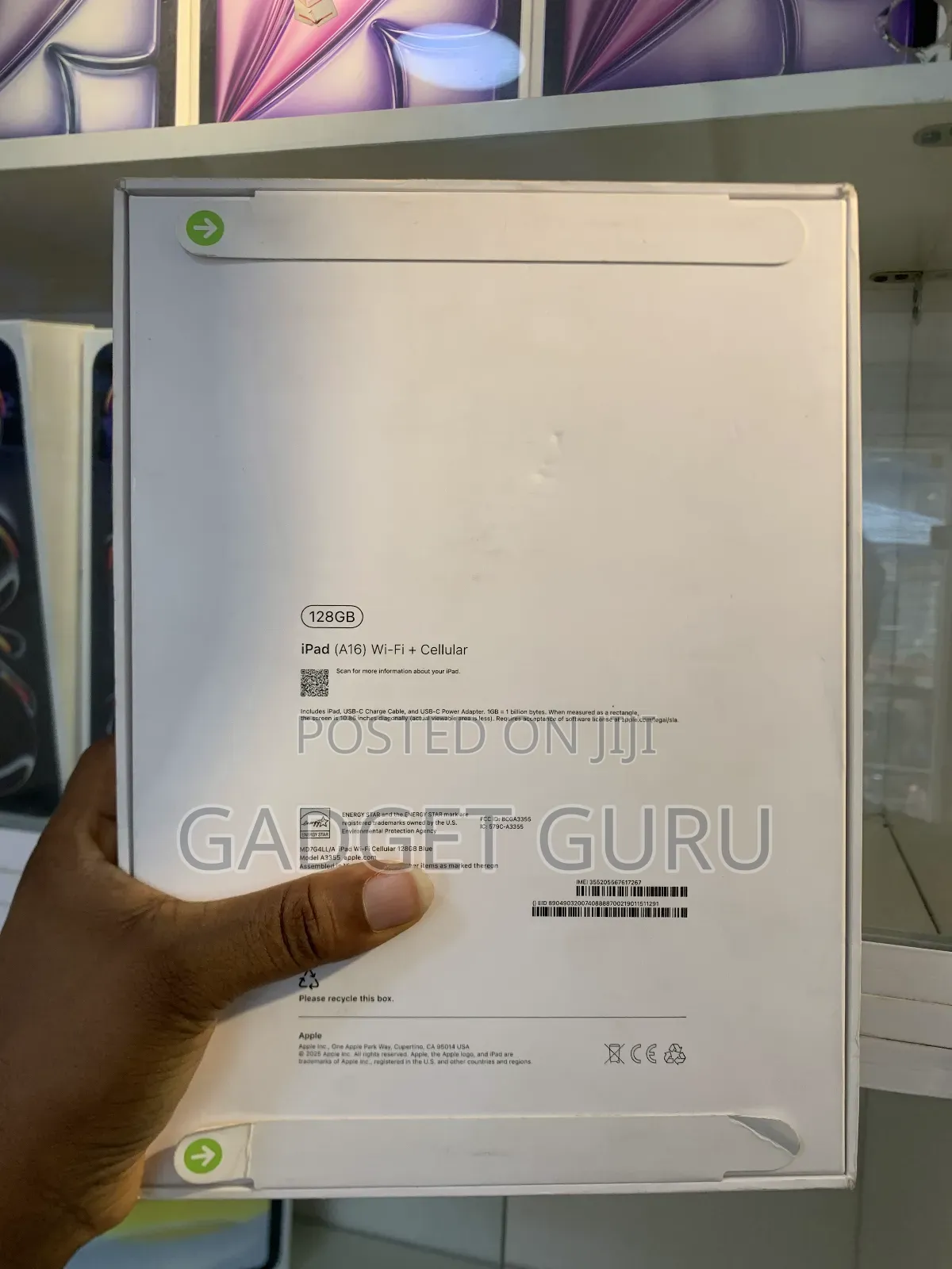 New Apple iPad (2025) 128 GB Blue