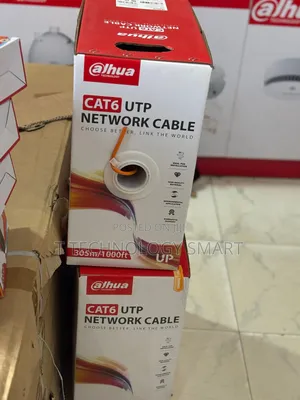 Dahua Cat6 Cable 100% Copper 305 Meters