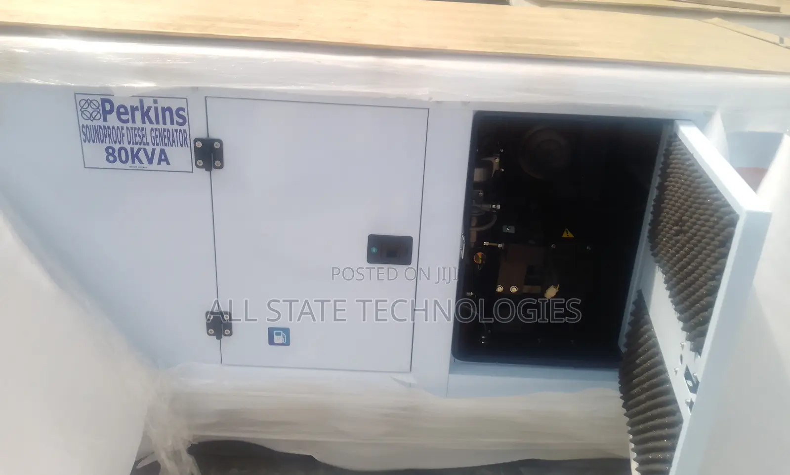 Original Perkins 80kva Soundproof Generator Machine
