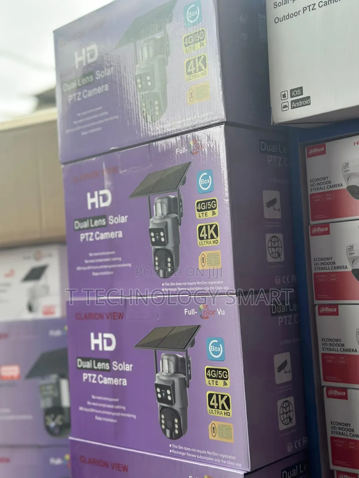 Solar Dual Lens 4g PTZ Clarion View