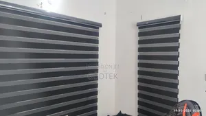 Two Sets of Day and Night Window Blinds