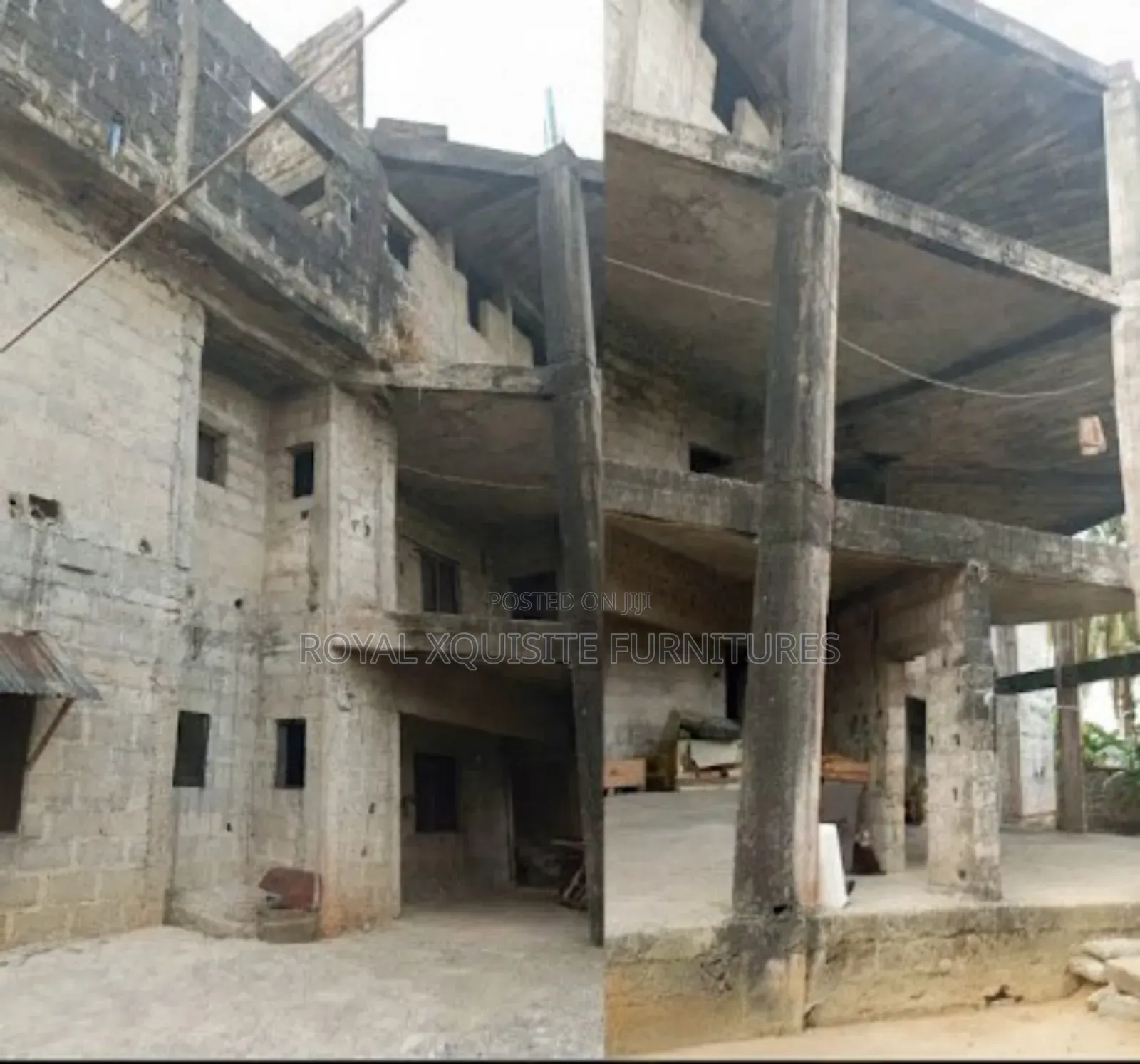 Uncompleted 40rooms Structure