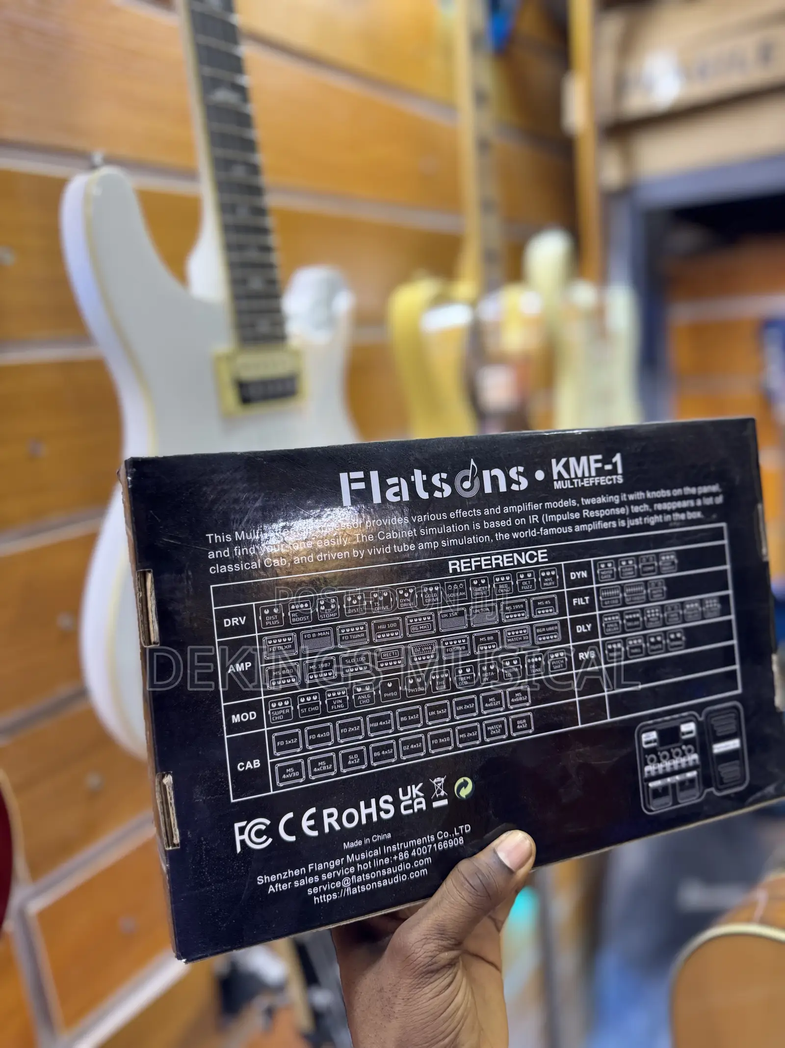 Flatsons KMF-1 Multi-Effects Guitar Pedal
