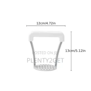 1pc Durable Plastic Manual Potato Masher - Ideal for Youngsters Food
