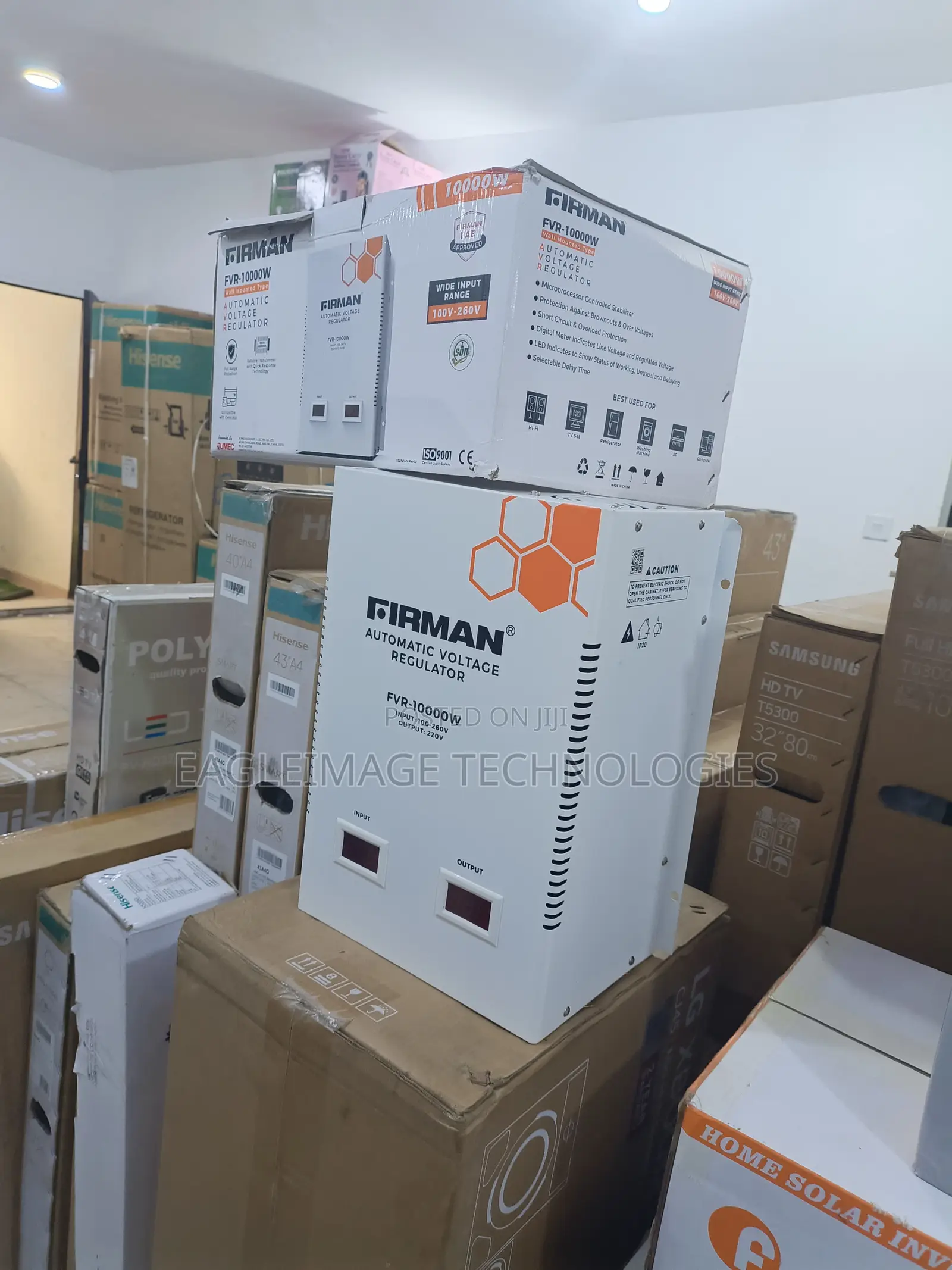 Firman Wall-Mounted 10kva Power Stabilizer Unit